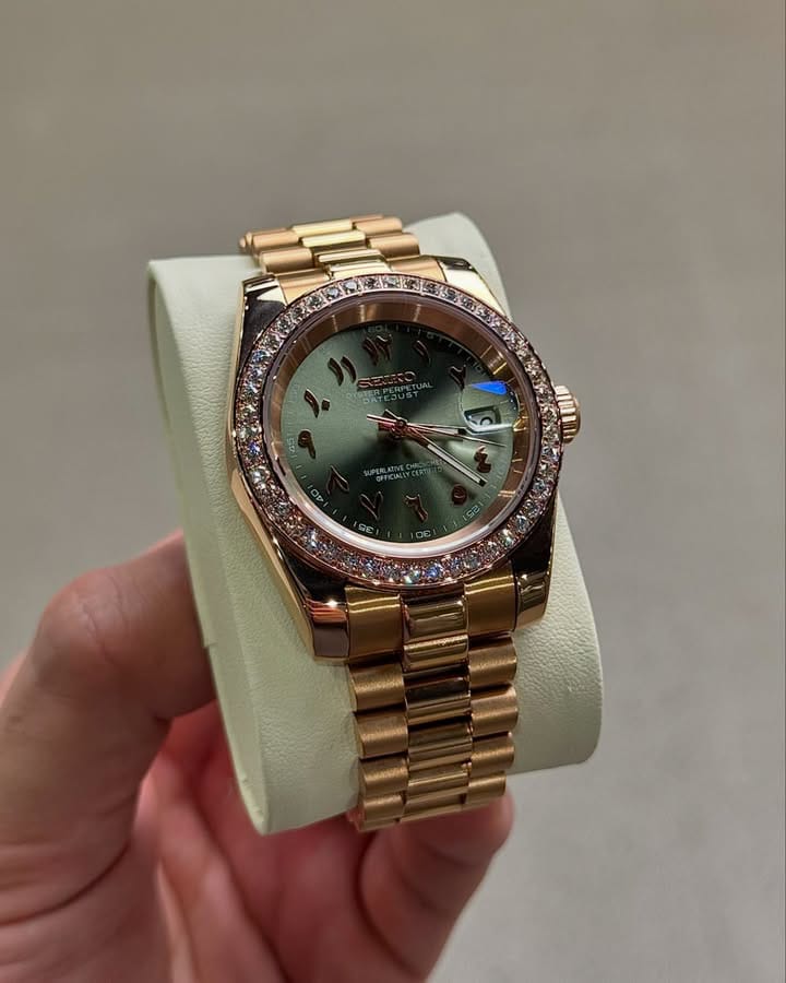 Premium Rose Gold Arabic Dial Watch – Luxury Redefined
